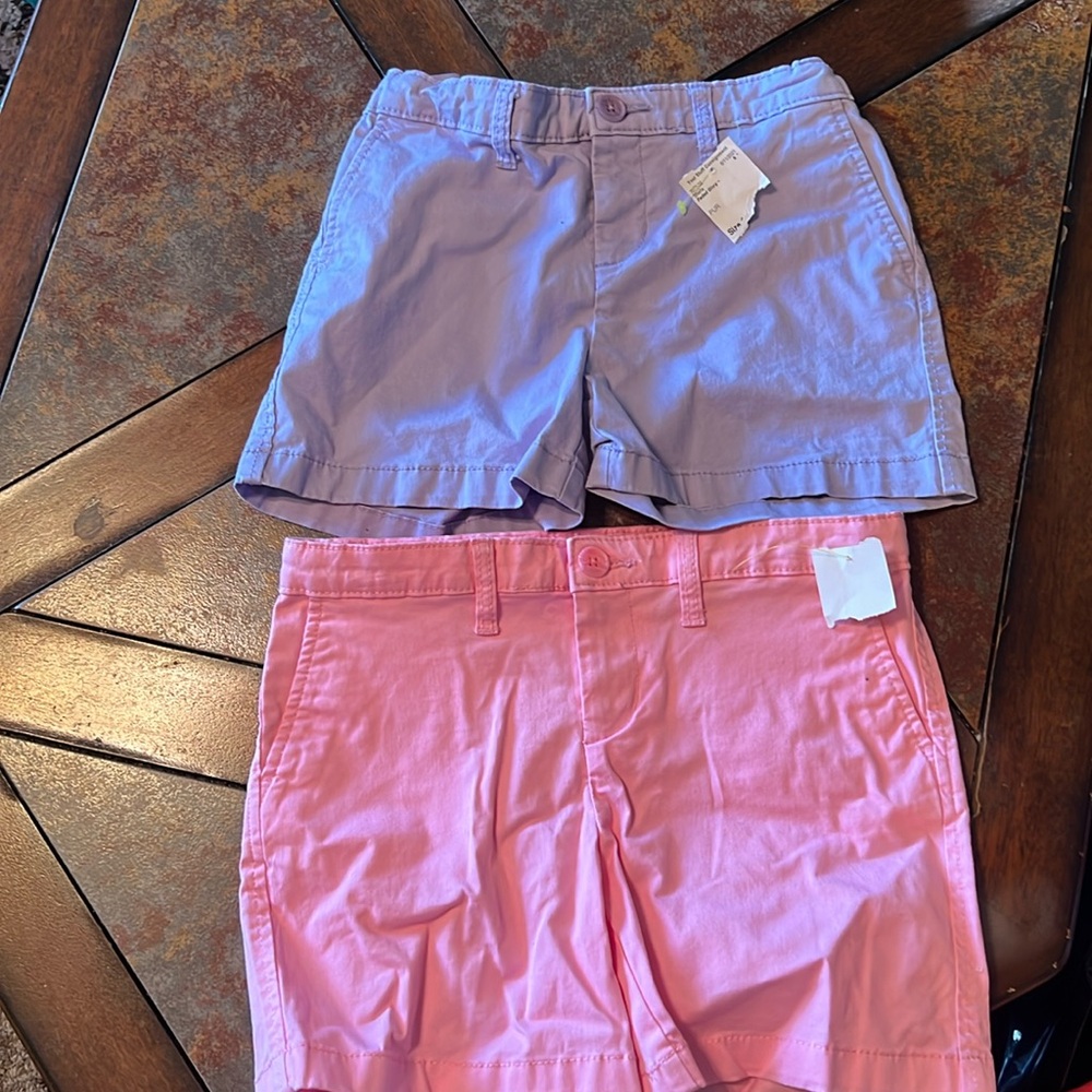 Shorts by Faded Glory girls size 12, bundle.